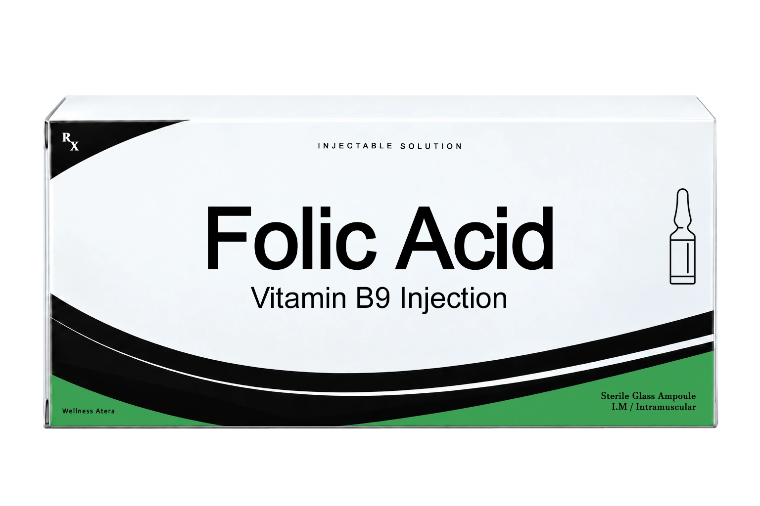 Vitamin B9 Folic Acid injection